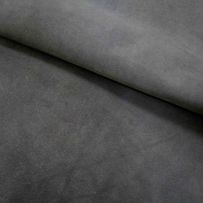 Велюр шевро Janni серый синий темный 0,8 Италия фото