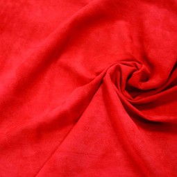 Велюр одяговий стрейч червоний гранат 0,6 Франція