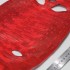 Кожа Игуаны натуральная красный п/глянец Италия фото
