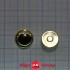Кнопка магнитная на хольнитене ЗОЛОТО 14х2 мм  фото