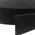 Лента ременная 50 мм х/б черный Италия фото