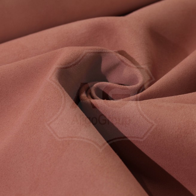 Велюр шевро Stefania розовый пыльный 0,6-0,8 Италия фото