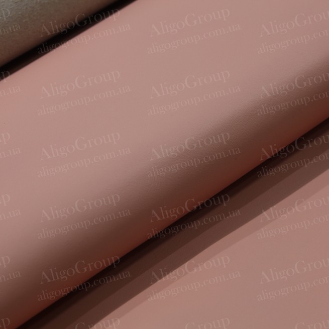 Кожа КРС розовый ДИАНА лосось матовый 1,0-1,2  фото