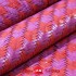 Пластина Кожа плетенная оранжевый фиолет 65х85 см Италия фото