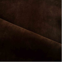 Велюр шевро Stefania коричневий темний 1,0 Італія