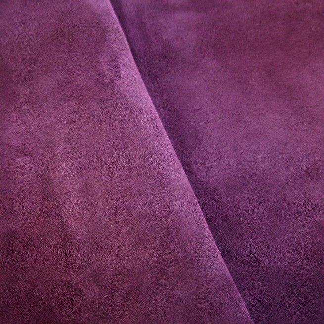 Велюр шевро Stefania фиолет баклажан 0,8 Италия фото