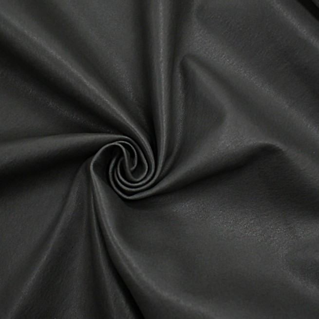 Кожа одежная стрейч серый темный фото