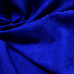 Нубук одежный овчина Corsia синий электрик 0,5-0,6 Италия