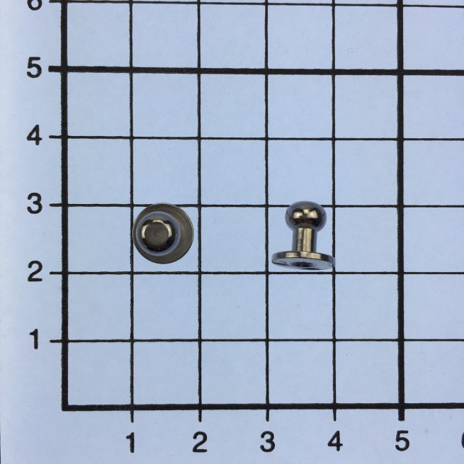 Шпилька кобурна НІКЕЛЬ 4х5 мм тип C6140