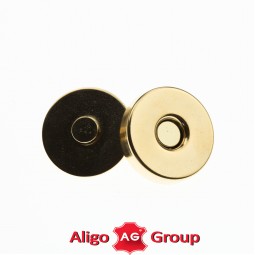 Кнопка магнитная ЗОЛОТО 19 мм тип A8999