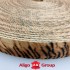 Стрічка ремінна 40 мм нейлон коричневий зебра Італія