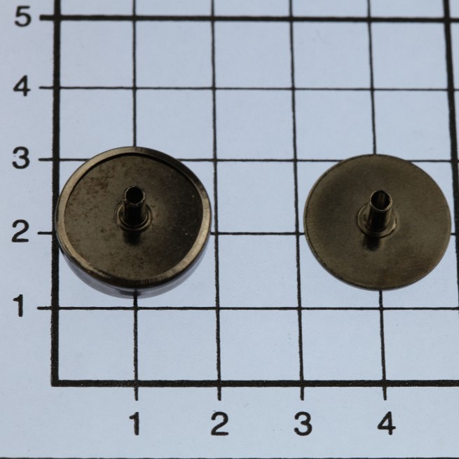 Кнопка магнитная ЧЕРНЫЙ НИКЕЛЬ 19 мм тип A8999 фото