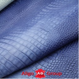 Шкіра ВРХ Крокодил Aligo синій NEPTUNE 1,2-1,4 Італія
