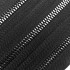 Молния металл FUTURA рулонная 5 мм черный/черный никель фото