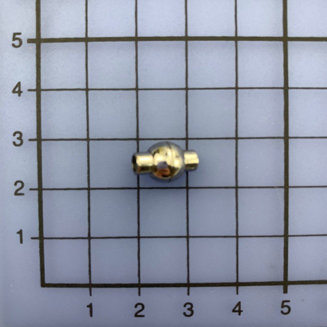 Застібка НІКЕЛЬ супутник браслет. магніт 3 мм тип D1227
