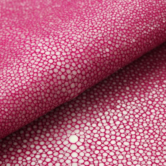 Скат натуральний рожевий шліфований