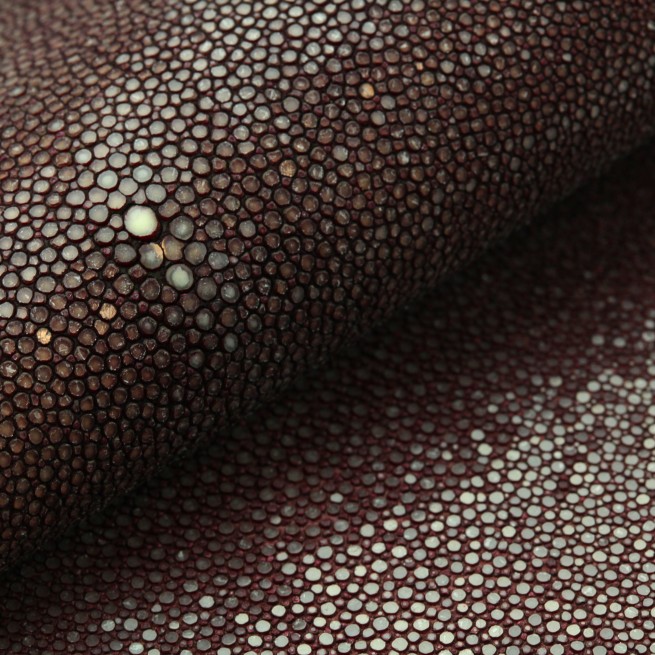 Скат натуральный бордо бургунди шлифованный  фото
