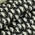 Кожа баран PRINT CATS черный белый 0,8-0,9 Италия фото