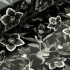 Кожа Лак теленок Цветы черный белый 1,0 Италия фото