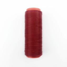 Нитка вощена плоска 100 м 0,8 мм червоний журавлина
