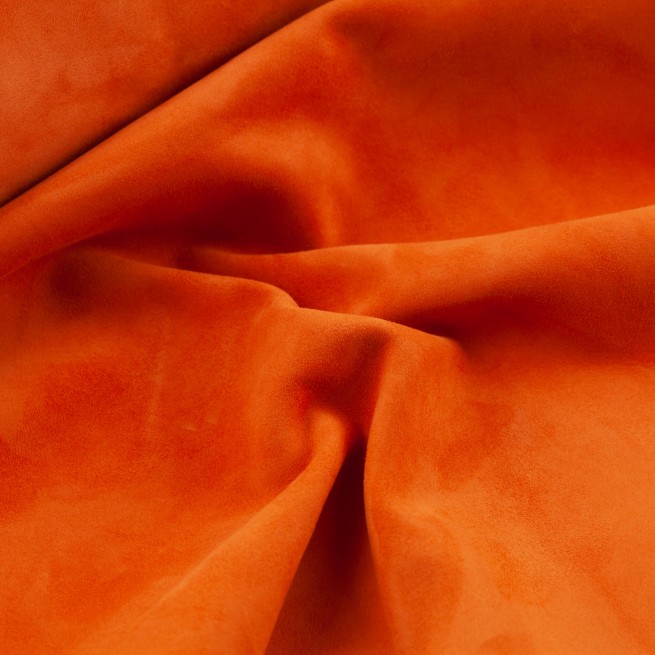 Велюр шевро Stefania оранж тыква 0,8 Италия фото