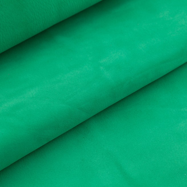 Велюр шевро Stefania зеленый мята 0,7-0,8 Италия фото