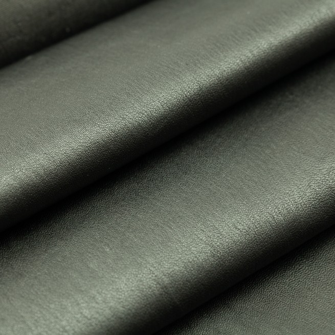 Кожа одежная стрейч черный в ассортименте 0,4-0,6 фото