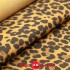 Велюр шевро PRINT Леопард коричневый  0,7 Италия