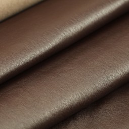 Шкіра одягова стрейч коричневий темний 0,6-0,7 Італія