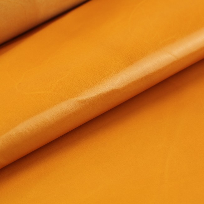 Кожподклад шевро оранж APRICOT 0,5 фото