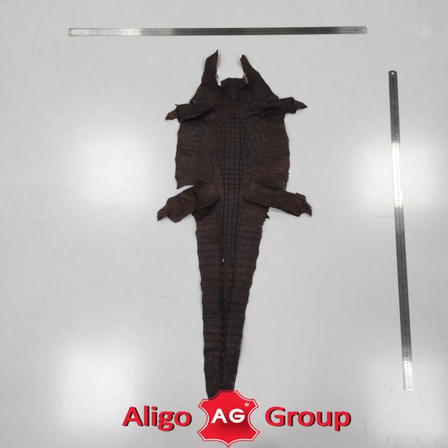 Крокодил кайман чорний 42 см