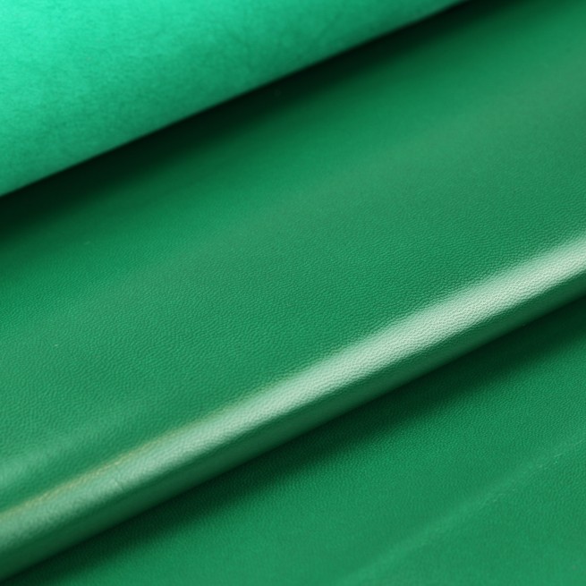 Кожподклад шевро глянец зеленый ИЗУМРУД 0,6-0,7 Италия фото