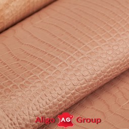 Шкіра ВРХ Крокодил Aligo рожевий лотос 1,0-1,2 Італія