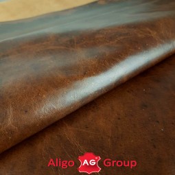 Кожа КРС коричневый мебельная DALLAS древесный 1,0-1,1 Италия