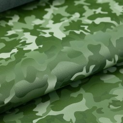 Кожа КРС FILM 3D Camouflage Камуфляж зеленый 1,2-1,4 Турция