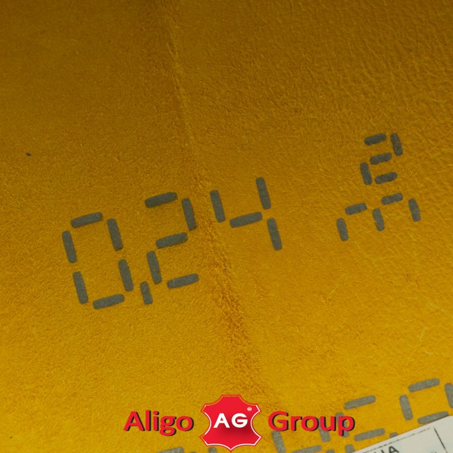 Шкірпідклад шевро глянець жовтий МЕД 0,6-0,7 Італія