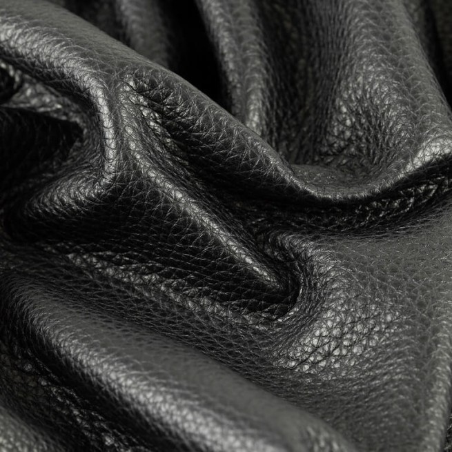 НАБОР B кожи одежной из ОЛЕНЯ черный матовый 0,8-0,9  фото