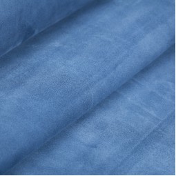 Велюр шевро Stefania синій SAILOR BLUE 0,7 Італія