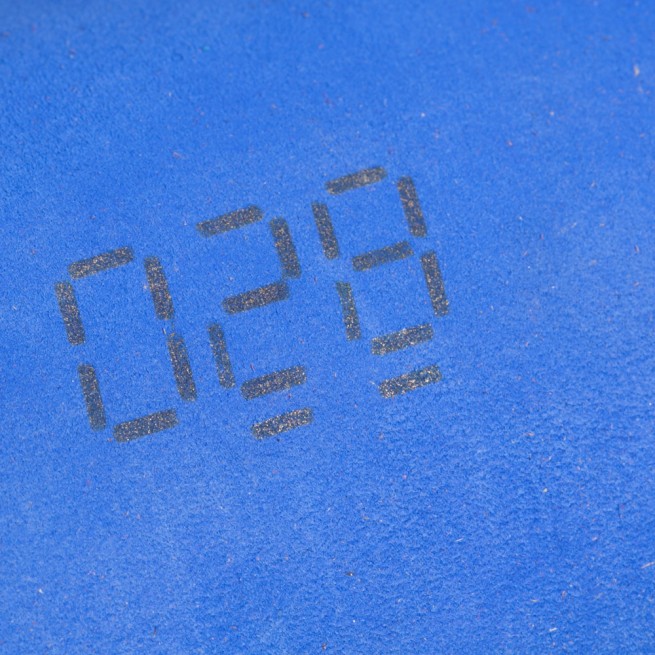 Кожподклад шевро полуглянец синий ИНДИГО 0,8 Италия фото