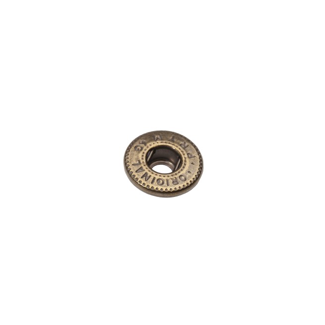Кнопка Альфа FEMALE-МАМКА БРОНЗА 12,5 мм тип X0057 (1000 шт.) фото