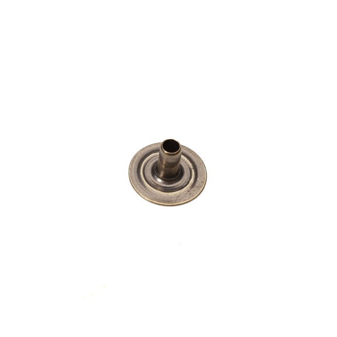 Кнопка Альфа MALE-ПАПКА БРОНЗА 12,5 мм тип X0057 (1000 шт.)