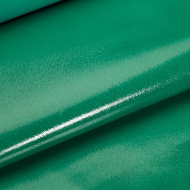 Кожподклад шевро глянец зеленый МЕНТОЛ 0,6-0,7 Италия фото