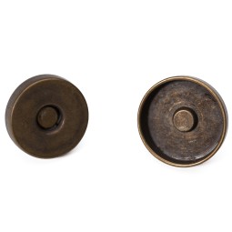 Кнопка магнитная ЛАТУНЬ 20 мм тип3400
