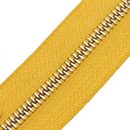 Блискавка метал TECHNO рулонна 5мм жовтий/нікель