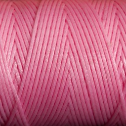 Нитка вощена плоска 100 м 1,0 мм рожевий Туреччина