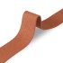 Лента ременная 50 мм х/б коричневый коньяк Италия фото