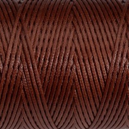 Нитка вощена плоска 100 м 1,0 мм коричневий кедр Туреччина