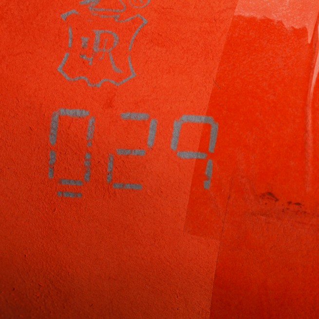 Кожподклад шевро полуглянец оранжевый ORANGE 0,7 Италия фото
