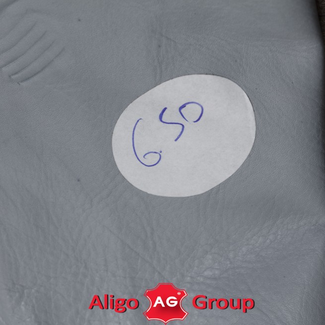 Кожа одежная теленок серый ICE GREY 0,6 Италия фото