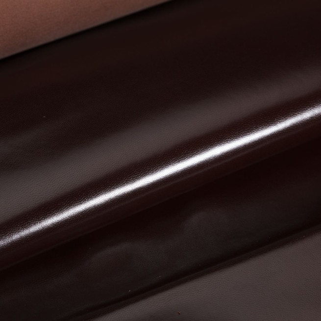 Кожподклад шевро глянец коричневый BRENDY 0,5-0,7 Италия фото